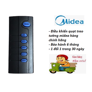 Remote quạt treo tường midea, Điều khiển quạt treo tường Midea hàng chính hãng