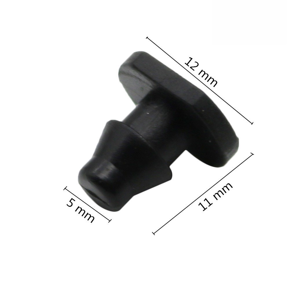 Giá sỉ Bịch 100 Bít đầu ống LDPE 6mm dùng trong hệ thống tưới tự động
