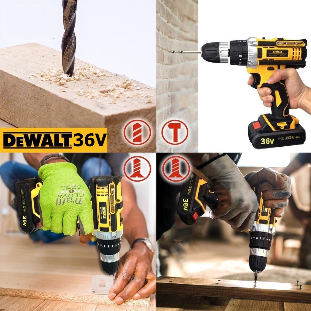 [ Giảm giá sốc ] MÁY KHOAN PIN DEWALT 36V MADE IN USA