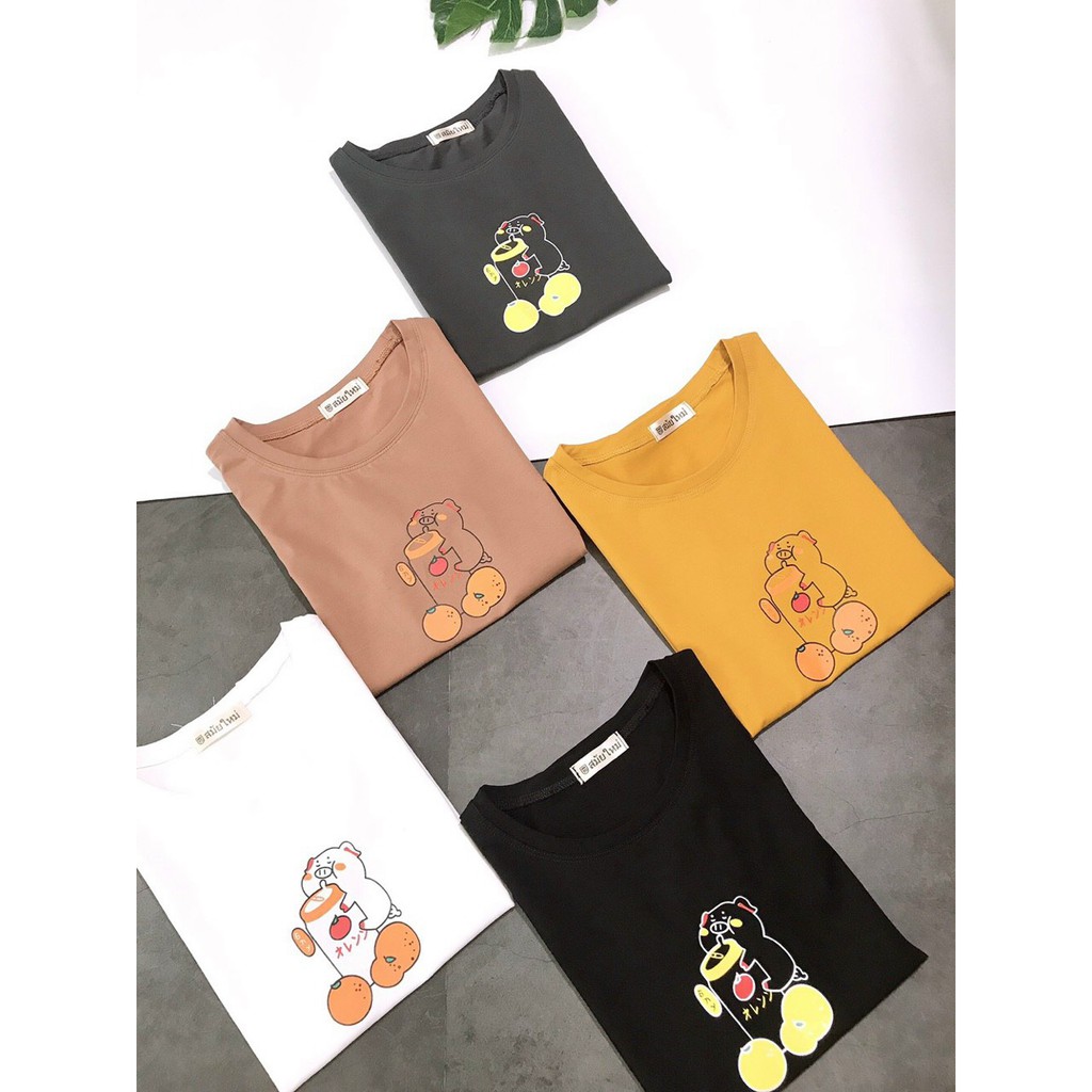 Áo thun nữ thun thái form ôm | BigBuy360 - bigbuy360.vn