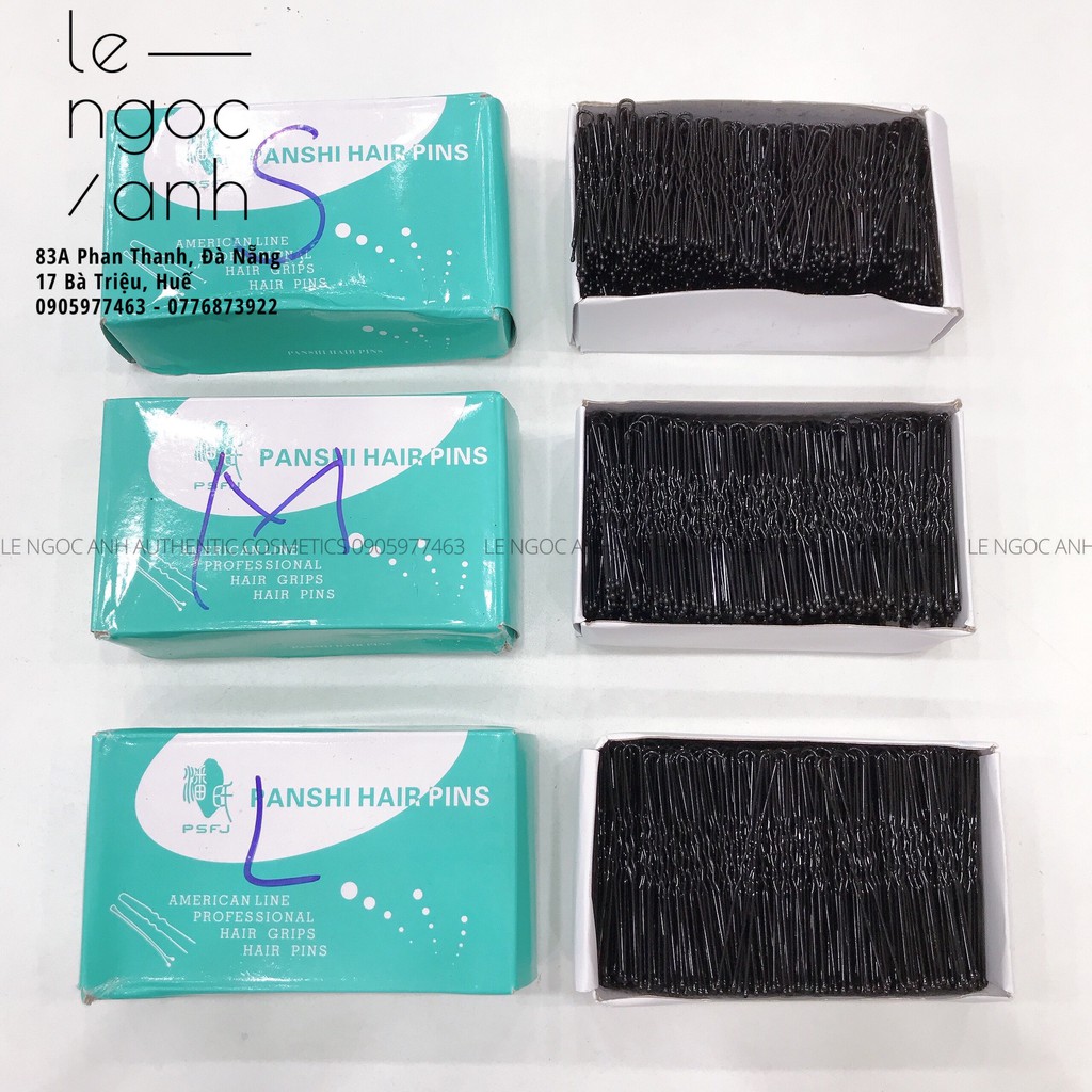 Kẹp Tăm Chữ U PANSHI HAIR PINS 3 Size S - M - L