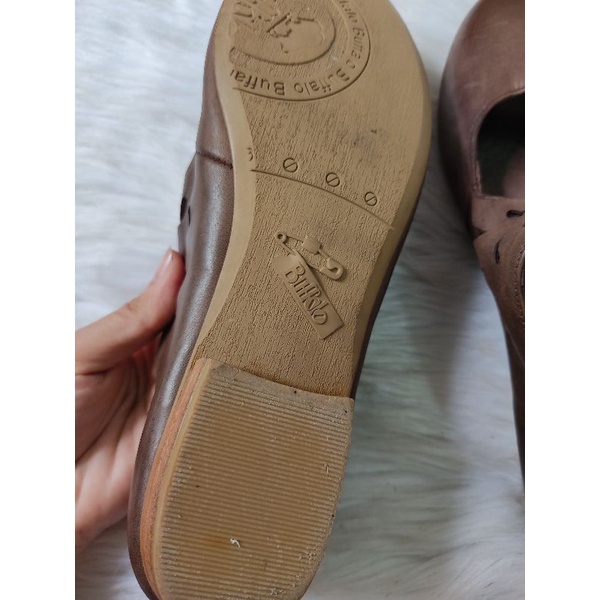 Giày da mộc size 37