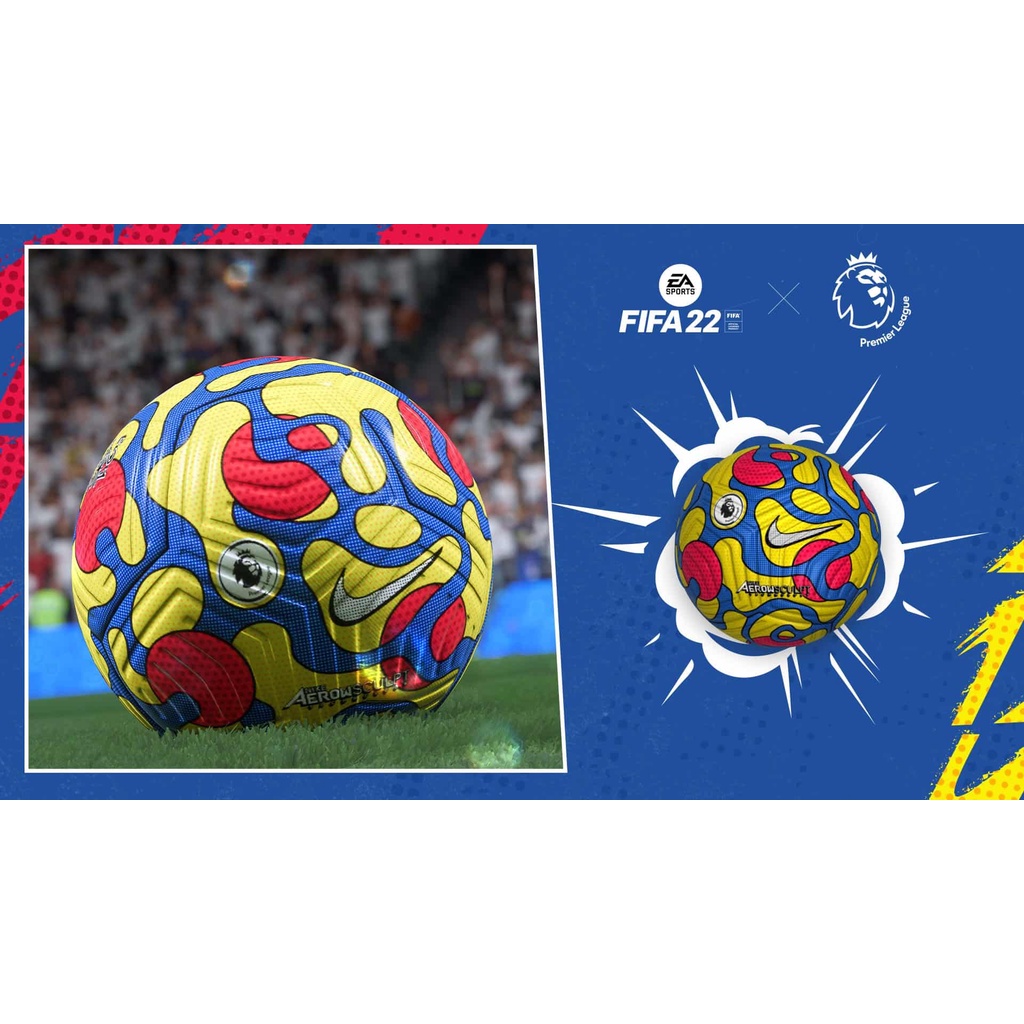 Banh Bóng Đá Nike Premier League 2022- Loại Bóng Da Cao Cấp Hàng F1 - Vàng Xanh - Tặng Đầu Kim Bơm