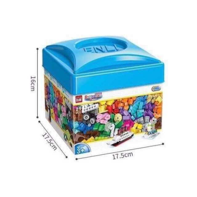 Bộ xếp hình 460 chi tiết cho bé yêu thỏa sức lắp ghép hình thù thú vị