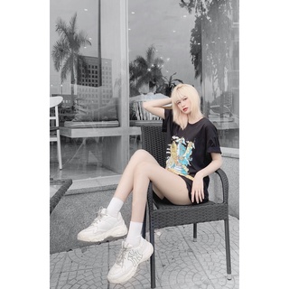 [Mã INCU50 giảm 50k đơn 250k] Áo thun Paradox OCEAN FRIEND TEE (Black)