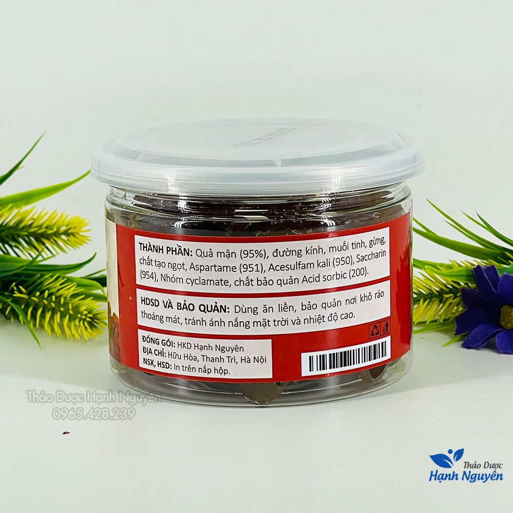 Ô mai mận khía chua ngọt (Đặc Sản Hà Nội, đồ ăn vặt cho mẹ bầu, xí muội) - Thảo Dược Hạnh Nguyên
