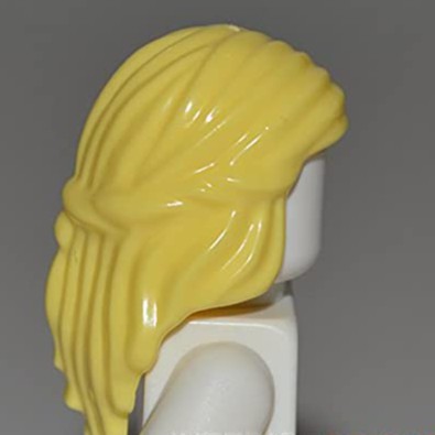 Phụ Kiện LEGO Minifigures: Tóc Công Chúa Màu Vàng Sáng Nhạt ID 4550924 59363