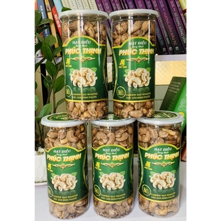 1kg Hạt Điều Rang Muối Loại A+ Hộp Nắp Nhôm Phúc Thịnh Cao Cấp