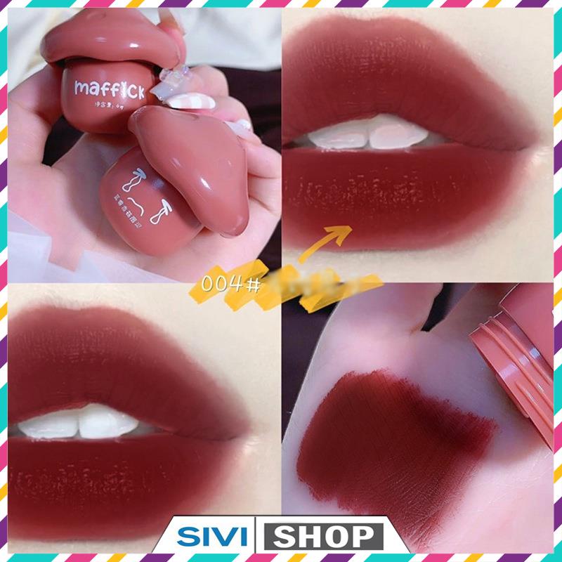 Son môi bùn nhung mịn vỏ hình nấm Maffick Mushroom Lip Paste