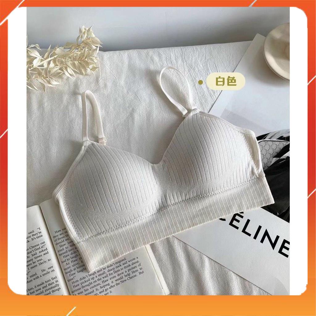Áo bra 2 đây cotton mịn thấm hút mồ hôi đa năng cao cấp gọn dáng sang chảnh sexy