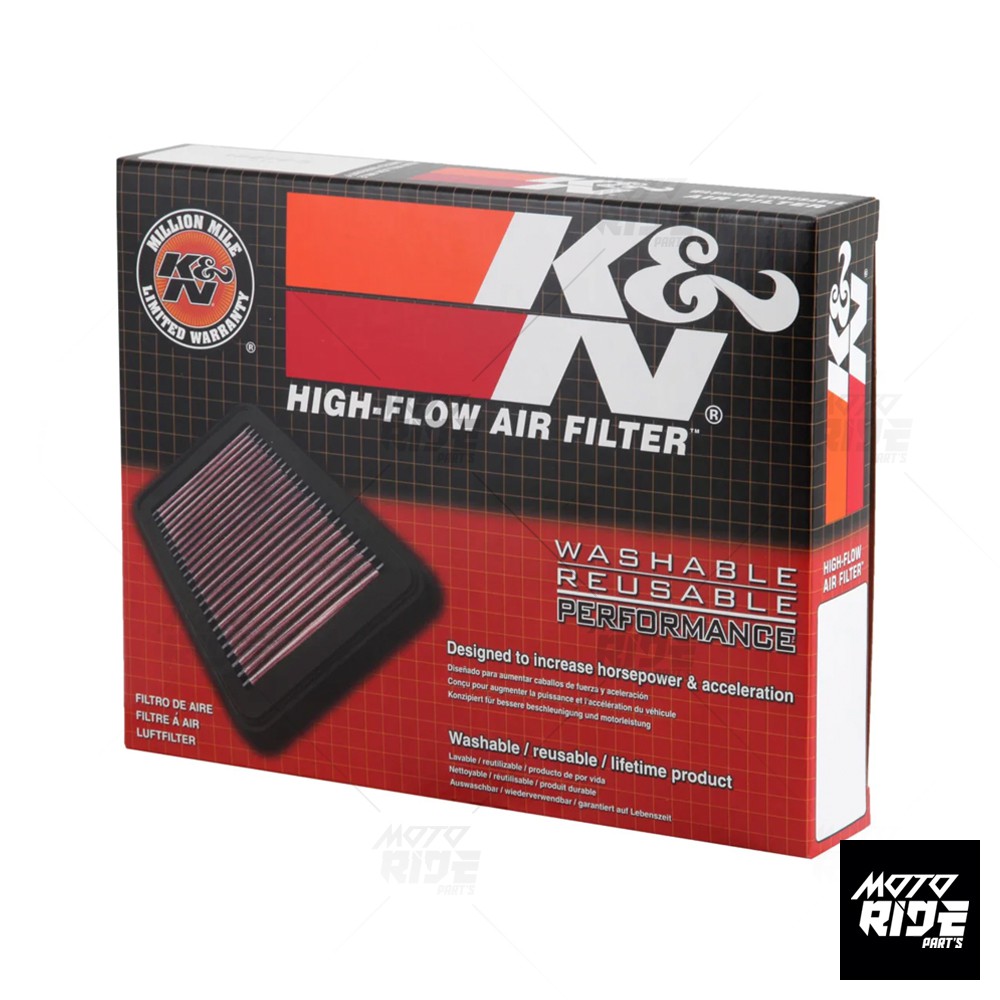 K&amp;N KA-6415 LỌC GIÓ ĐỘ CHO KAWASAKI NINJA 650 / Z650 / VERSYS 650 / VULCANS