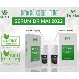 Serum dưỡng da dr mai nguyên chất mẫu mới 2022