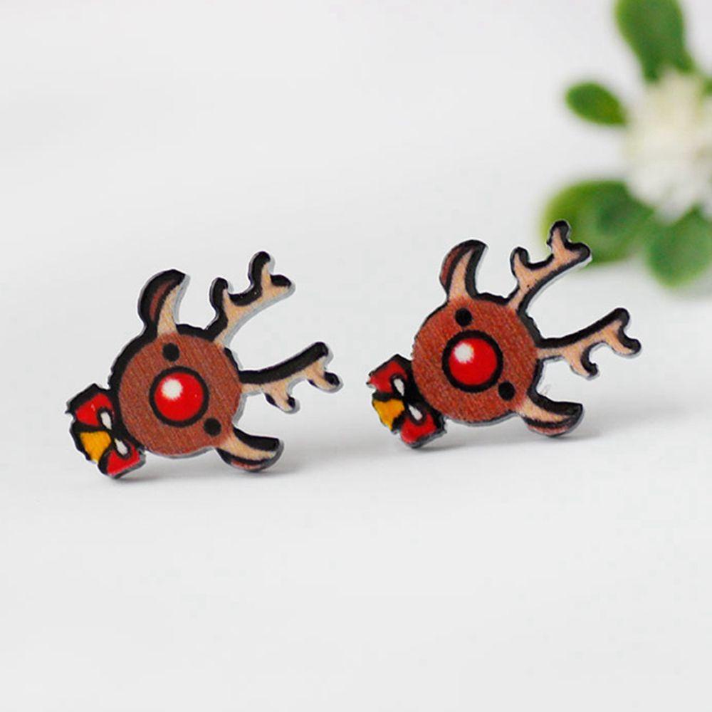 FOREVER 5 Đôi Bông Tai Thời Trang Giáng Sinh