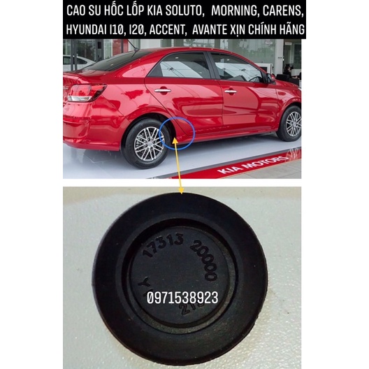 nút bịt hốc lốp HYUNDAI I10, I20, ACCENT, GETZ, AVANTE, KIA SOLUTO, MORNING, CARENS, xịn chính hãng và nhiều dòng xe