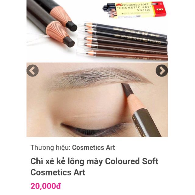 Chì xé vẽ chân mày Cosmetic Art