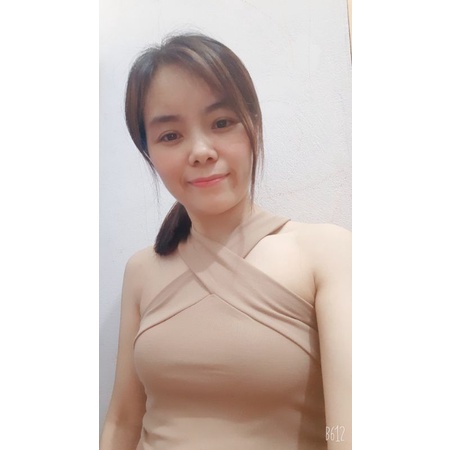 HOT HIT - Áo yếm cổ chéo, áo quai chéo, chất zip cao cấp siêu mát không dão xù