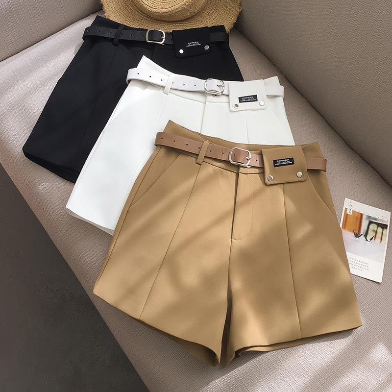 [Mã FAMAYWA giảm 10K đơn 50K] Quần Short Nữ Cạp Cao Kèm dây lưng (Mã Quần QS01) | BigBuy360 - bigbuy360.vn