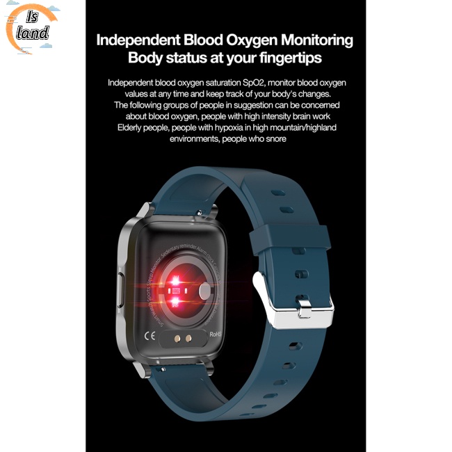 Đồng Hồ Thông Minh F60 Màn Hình Hd 1.70 Đo Nhịp Tim Huyết Áp Theo Dõi Sức Khỏe