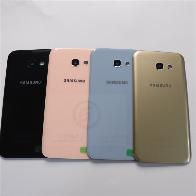 Lưng Nắp Lưng Điện Thoại Bằng Kính Thay Thế Chuyên Dụng Cho Samsung Galaxy A3 / A5 / A7 2017 A320 A520 A720