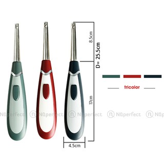 Cây mồi bếp ga cao cấp model ZB10318 25.5cm (bằng điện tử, bằng pin 1.5v) đánh lửa cực nhanh nhạy