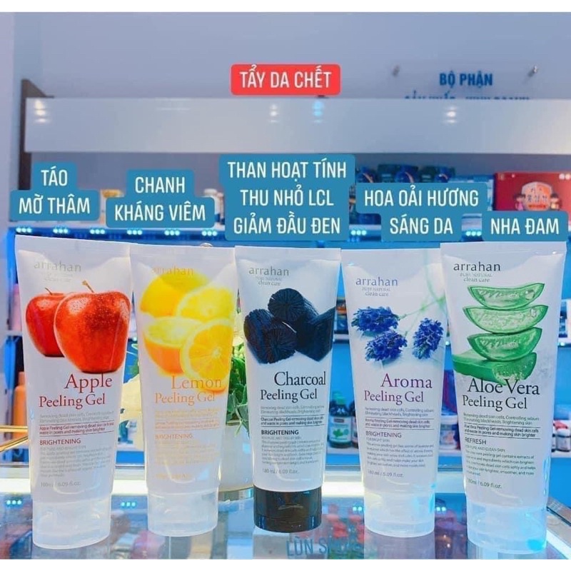 Tẩy Da Chết Hoa Quả Ahara