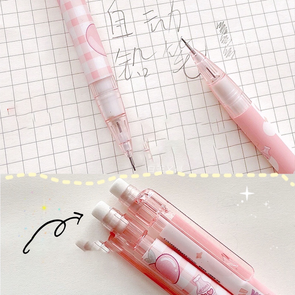 Bút Chì Cơ Tự Động Ngòi 0.5mm 0.5mm Dễ Thương Cho Học Sinh Tiểu Học