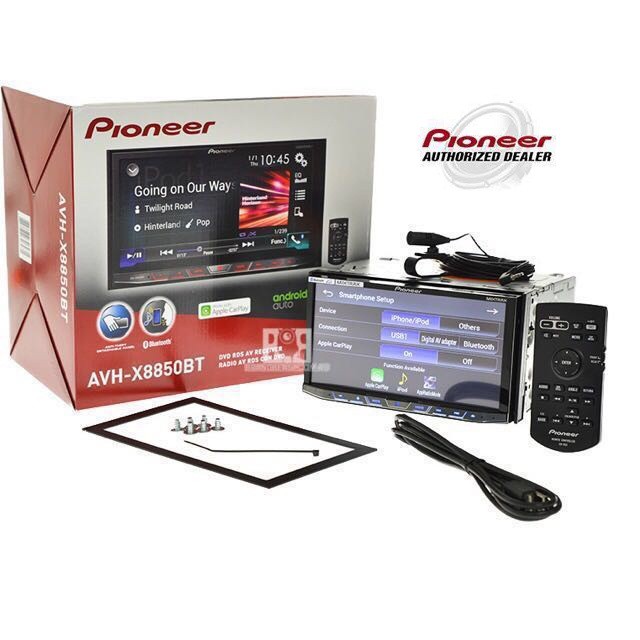 Pioneer AVH-X8850BT Màn hình DVD đa chức năng cao cấp