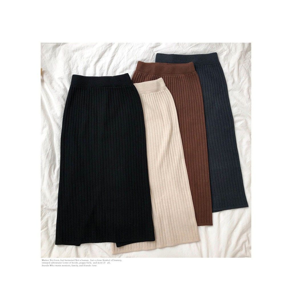 [ORDER] CHÂN VÁY DÀI LEN TĂM ULZZANG NỮ TÍNH