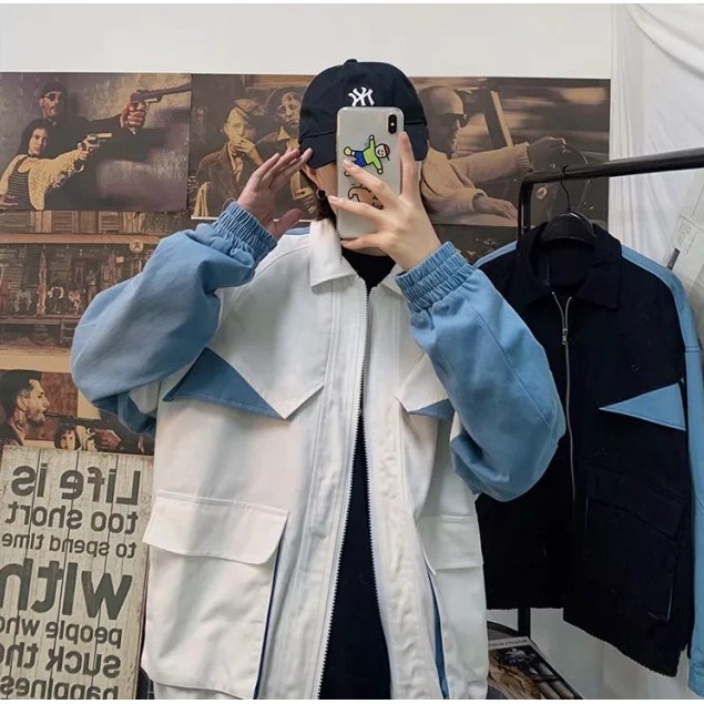 Áo Khoác Phong Cách Hàn Quốc Thời Trang Cá Tính Cho Nam Size M-2Xl | BigBuy360 - bigbuy360.vn