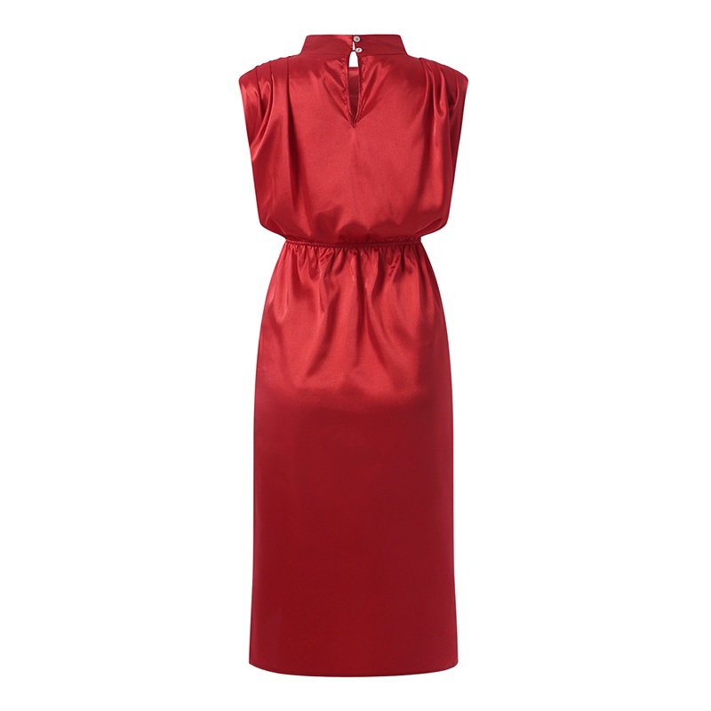 Đầm dài Zanzea không tay cổ lọ thời trang dành cho nữ