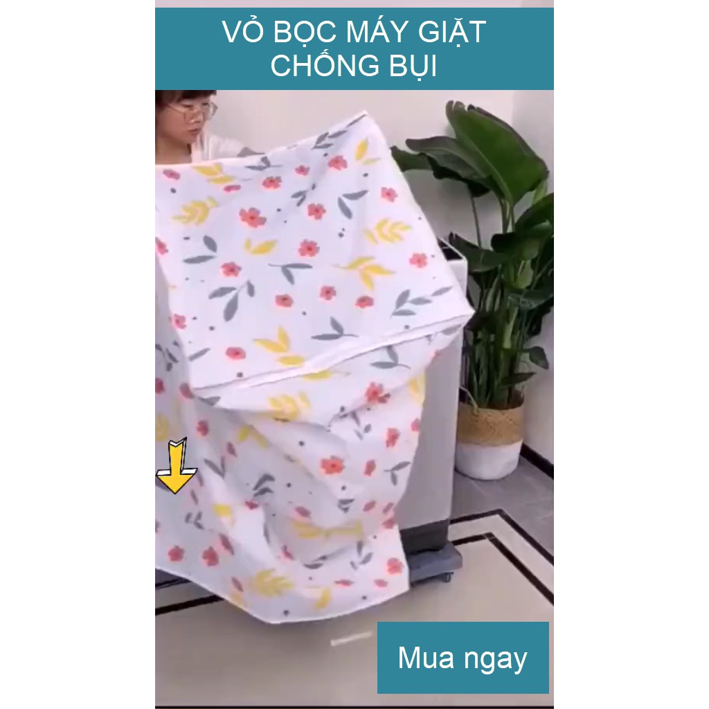 Vỏ Bọc Áo Trùm Máy Giặt Cửa Trước, Cửa Trên dưới 8kg