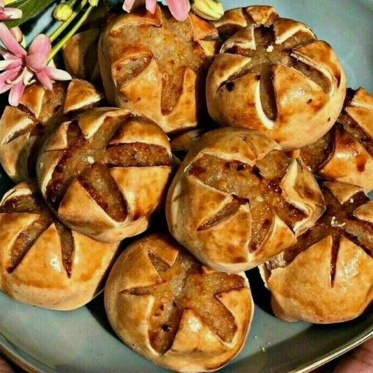 Bánh dừa sầu riêng đồng tiền 300g