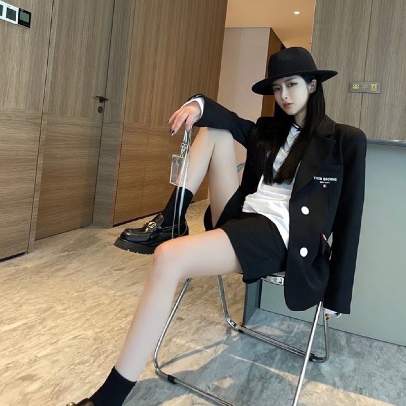 Áo vest Thom browne logo nam nữ bản cao cấp