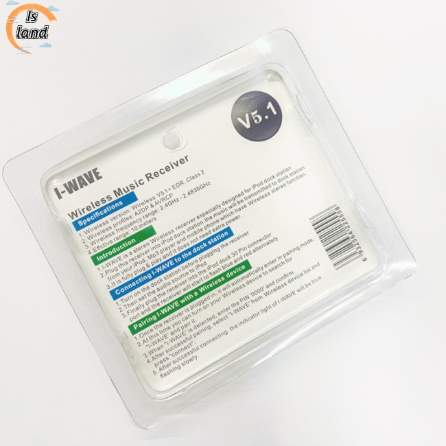 Thiết Bị Nhận Tín Hiệu Bluetooth 5.1 30 Pin Cho Loa Ios