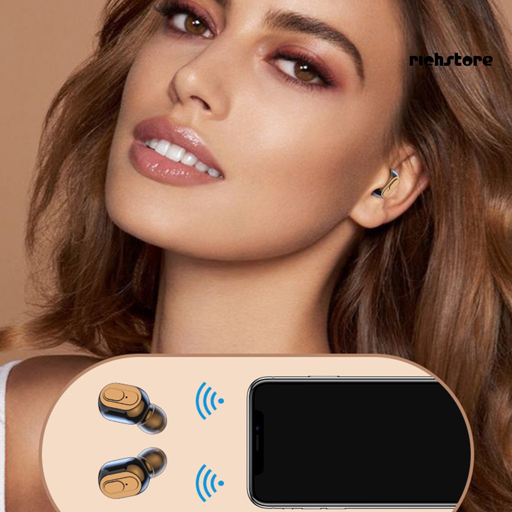 Tai Nghe Bluetooth 5.1 Không Dây Kèm Phụ Kiện