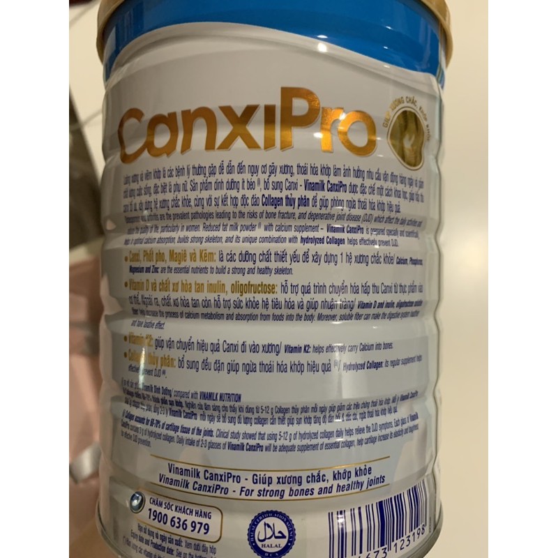 [Thanh Lý] Sữa Dinh Dưỡng Bổ Sung Canxi - Vinamilk Canxi Pro 900gr