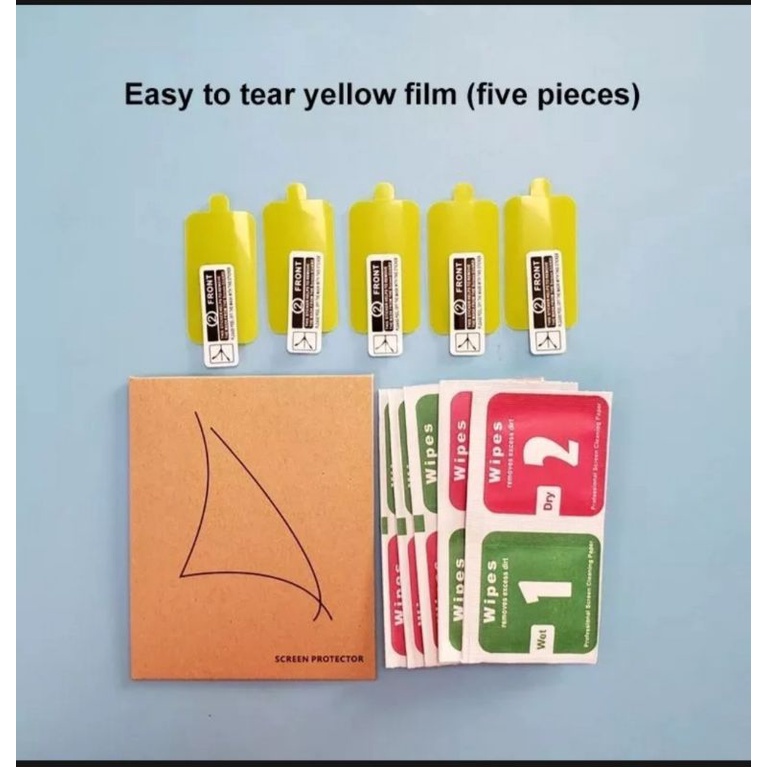 Huawei Band 8 / 7 - Bộ 5 miếng dán màn hình TPU bảo vệ chống trầy dùng cho đồng hồ Huawei Band 8 / 7