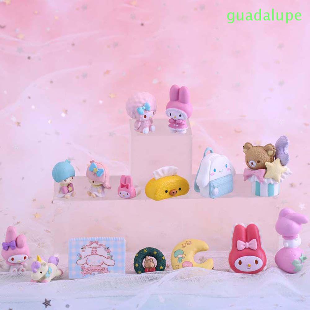 Mô Hình Đồ Chơi Nhân Vật Hoạt Hình Cinnamoroll Bằng Nhựa PVC