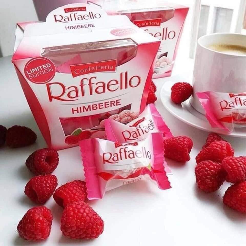 Raffaello vị dừa mix mâm xôi