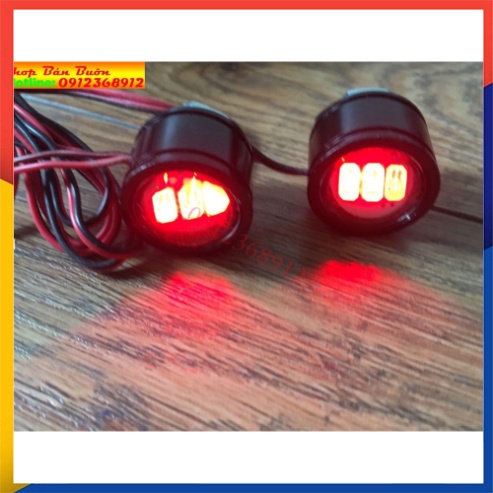 Đèn lắp trang trí đa năng có chân bắt luôn dùng xe máy (giá 1 đôi) đẹp