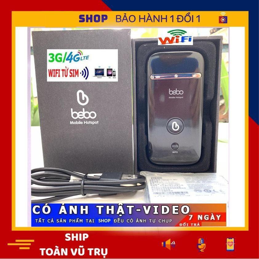 Bộ phát wifi 4G LTE tốc độ Download lên đến 150Mbps tốc độ Upload là 50Mbps Pin Bền Dùng 6 Đến 8 tiếng Tặng Sim 4G