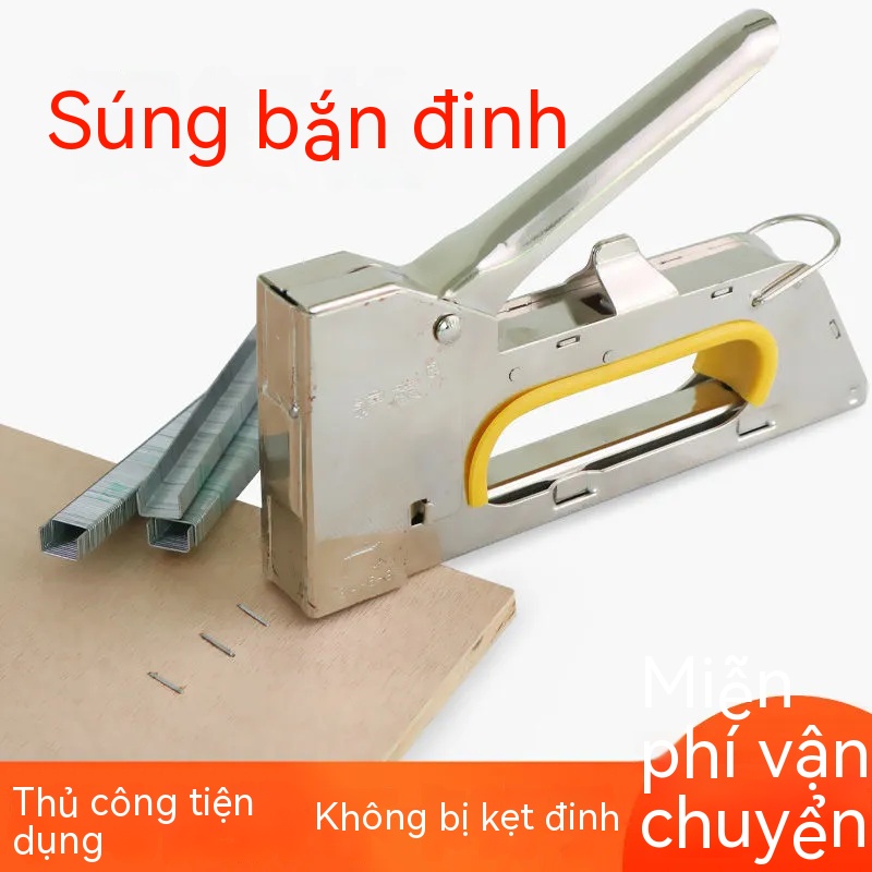 🔥Hướng dẫn sử dụng mã súng bắn đinh Súng Martin Súng bắn đinh hình chữ U bắn đinh súng bắn đinh quảng cáo máy in phun căng bạt 1008F