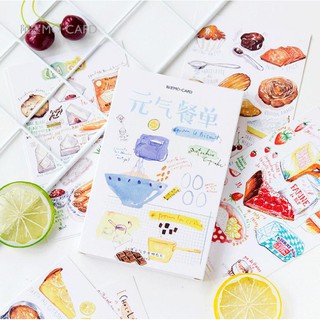 Postcard Food is my life set 40 thẻ