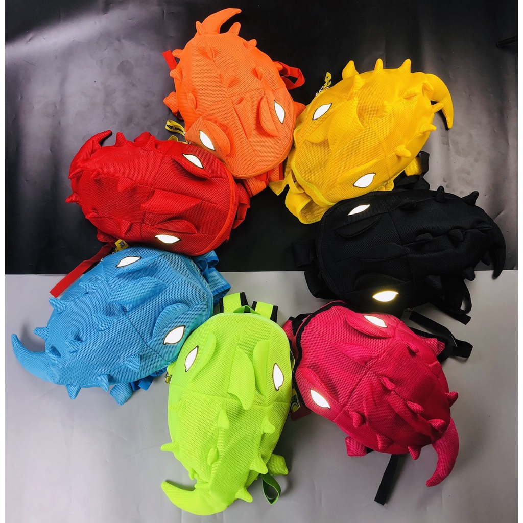 Balo đựng mũ bảo hiểm hình khủng thú khủng long- balo hình thú