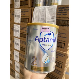 Sữa Aptamil Pro Futura Úc mẫu 2021 số 1,2,3 date 2023 – 900 Gram ( MẪU MỚI Synbiotic)