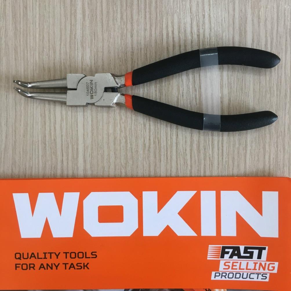 Kìm mở phe 180mm trong và ngoài  WOKIN 104507 WOKIN 104607 WOKIN 104707 WOKIN 104807 - Hàng chính hãng