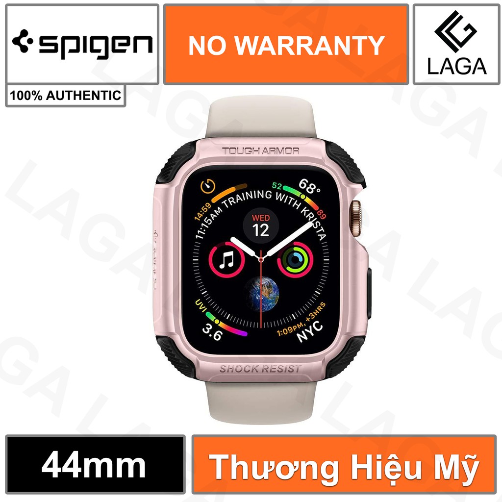 Ốp Lưng Apple Watch 42mm / 44mm Spigen Tough Armor Series 4 / 3 / 2 / 1