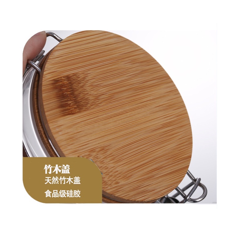 HŨ, BÌNH ĐỰNG TRÀ CÀ PHÊ BẰNG THỦY TINH CÓ NẮP SIẾT CAO SU SIÊU KHÍT