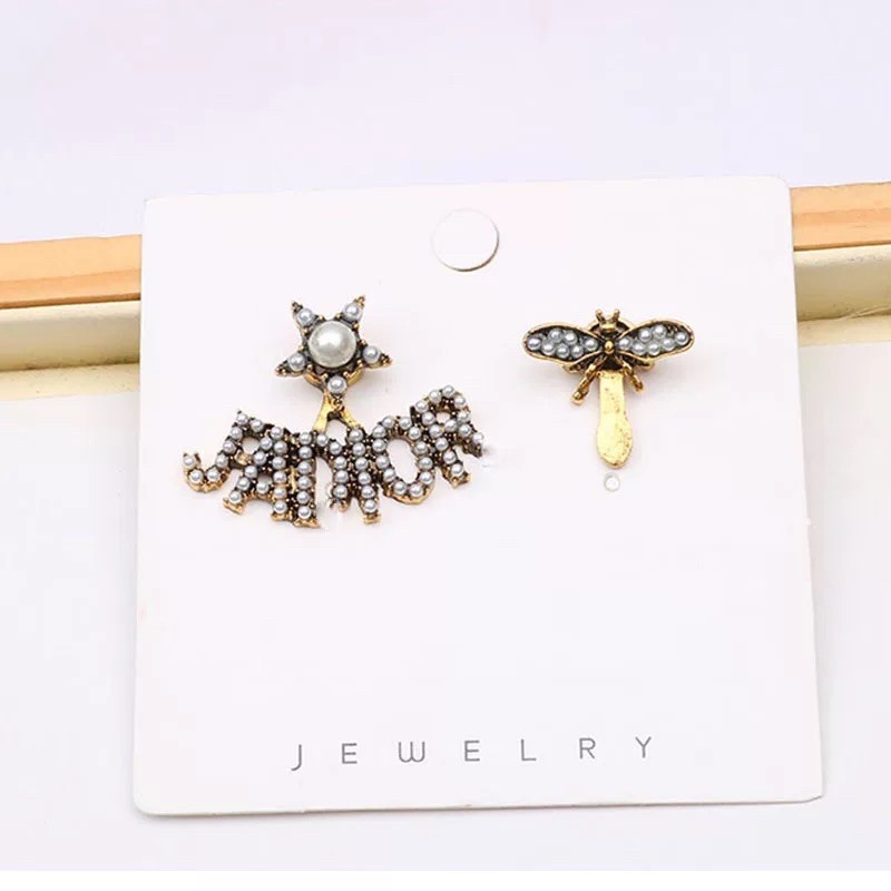 Hoa tai phong cách âu mỹ - khuyên tai nữ phong cách thanh lịch