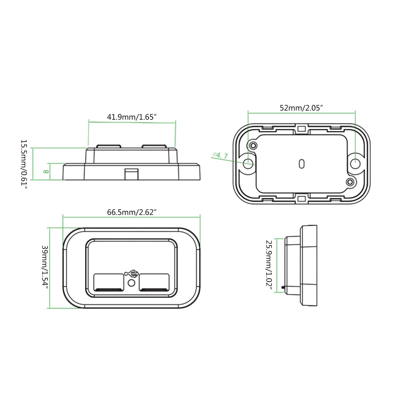 Tẩu Sạc Nhanh USB C 18W PD QC 3.0 Kép Cho Điện Thoại / Máy Tính Bảng Trên Xe Hơi
